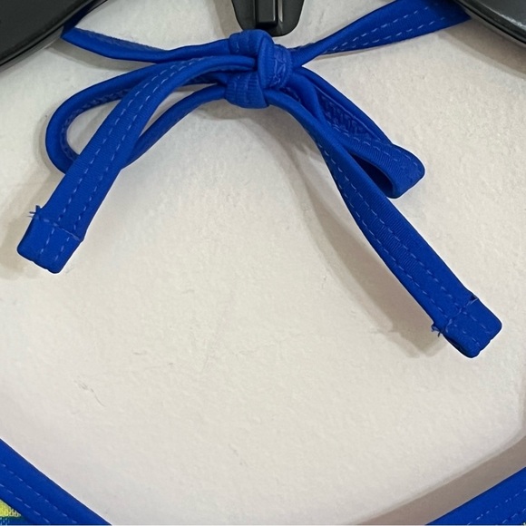 NWT Girls Gossip Girl 1 Piece Swimsuit Striped With Sheer Belly Area Size 8 - Picture 3 of 14